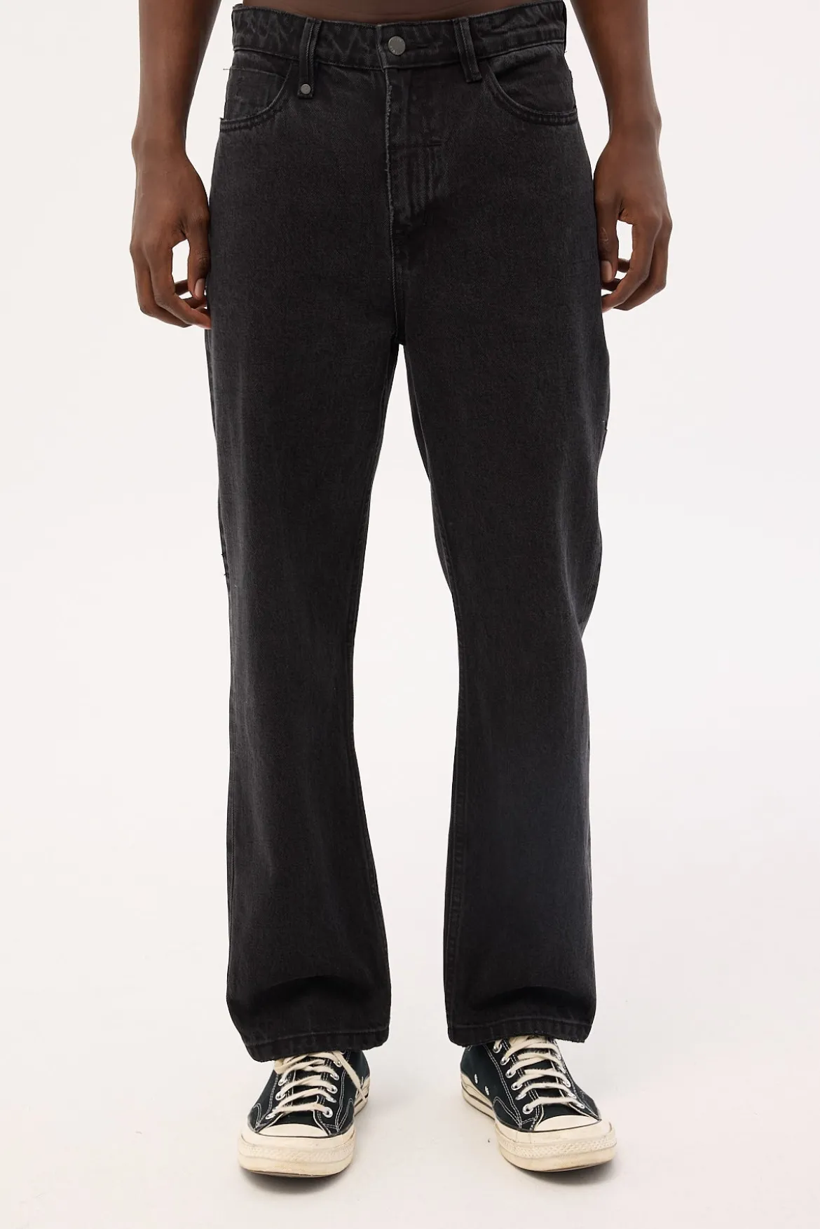 Slacker Jean Aged Black