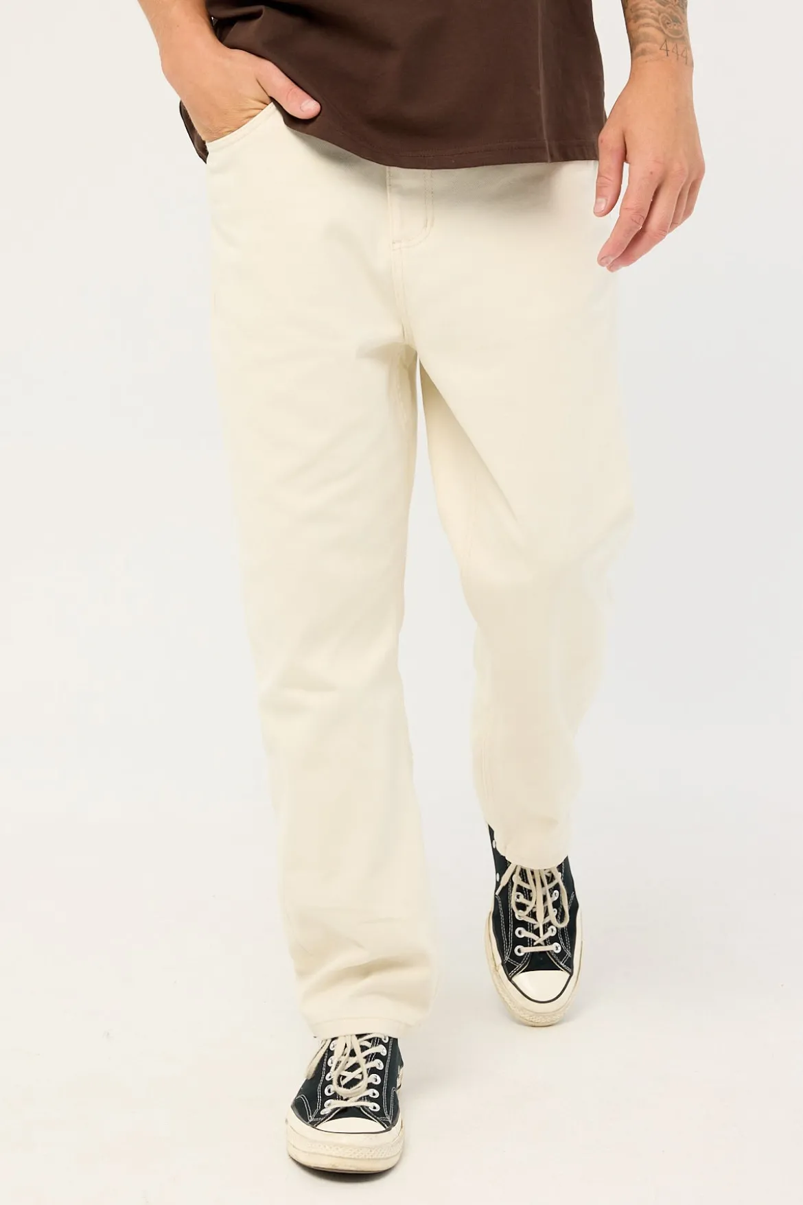 Slacker Relaxed Denim Jean Stone
