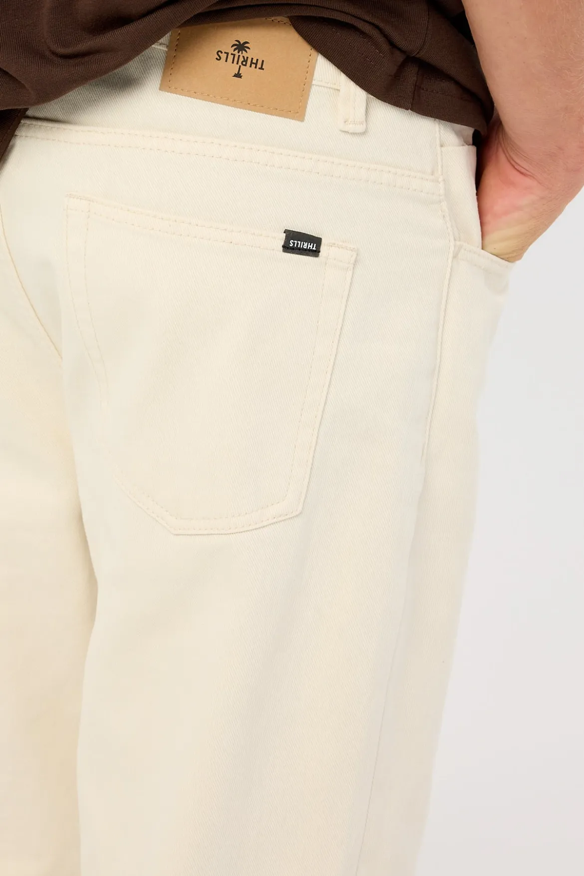 Slacker Relaxed Denim Jean Stone