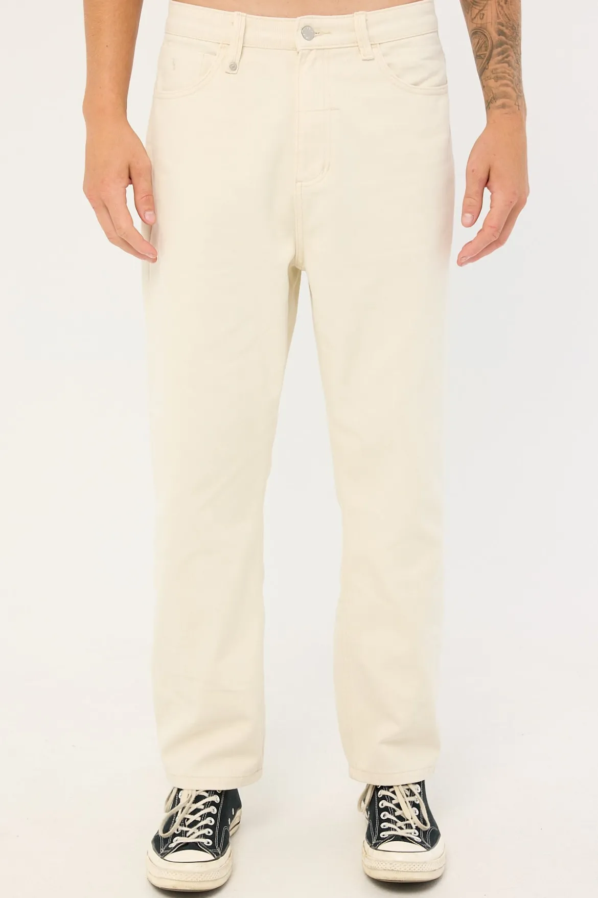 Slacker Relaxed Denim Jean Stone