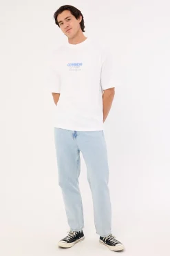 Slacker Relaxed Denim Jean Serenity Blue