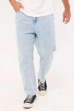 Slacker Relaxed Denim Jean Serenity Blue
