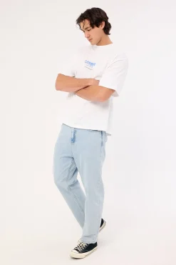 Slacker Relaxed Denim Jean Serenity Blue