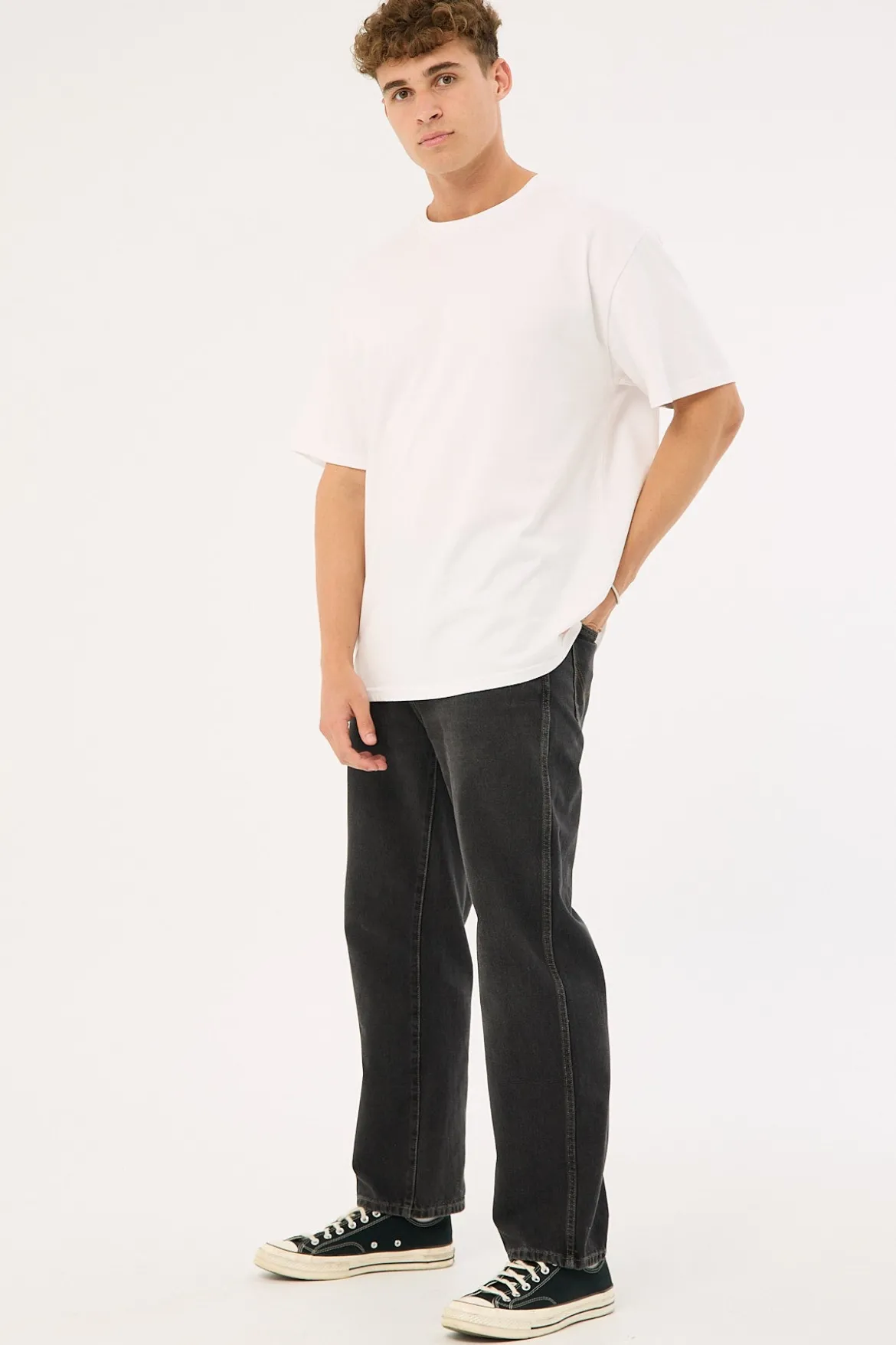 Slacker Straight Jean Dusk Black