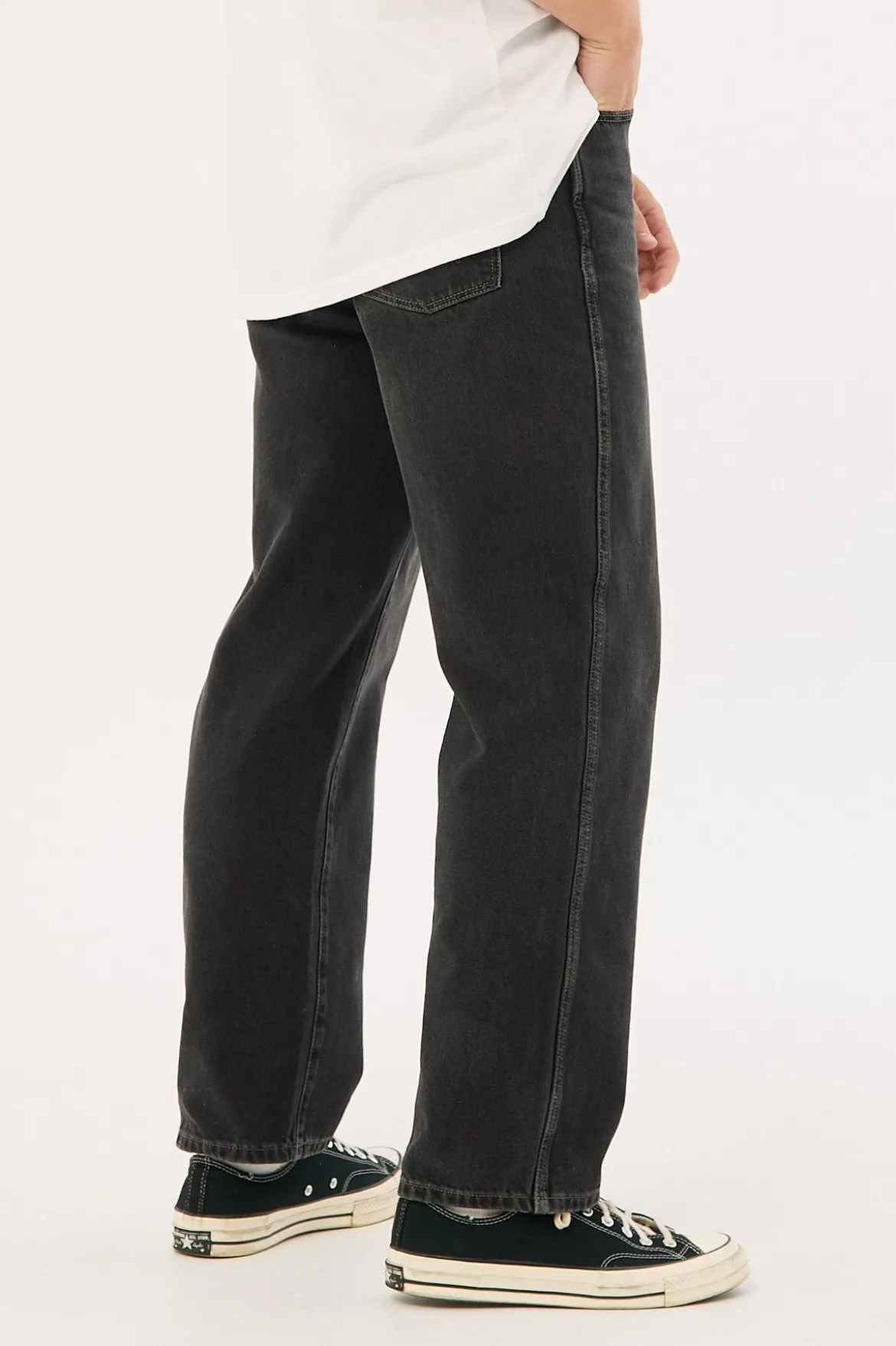 Slacker Straight Jean Dusk Black