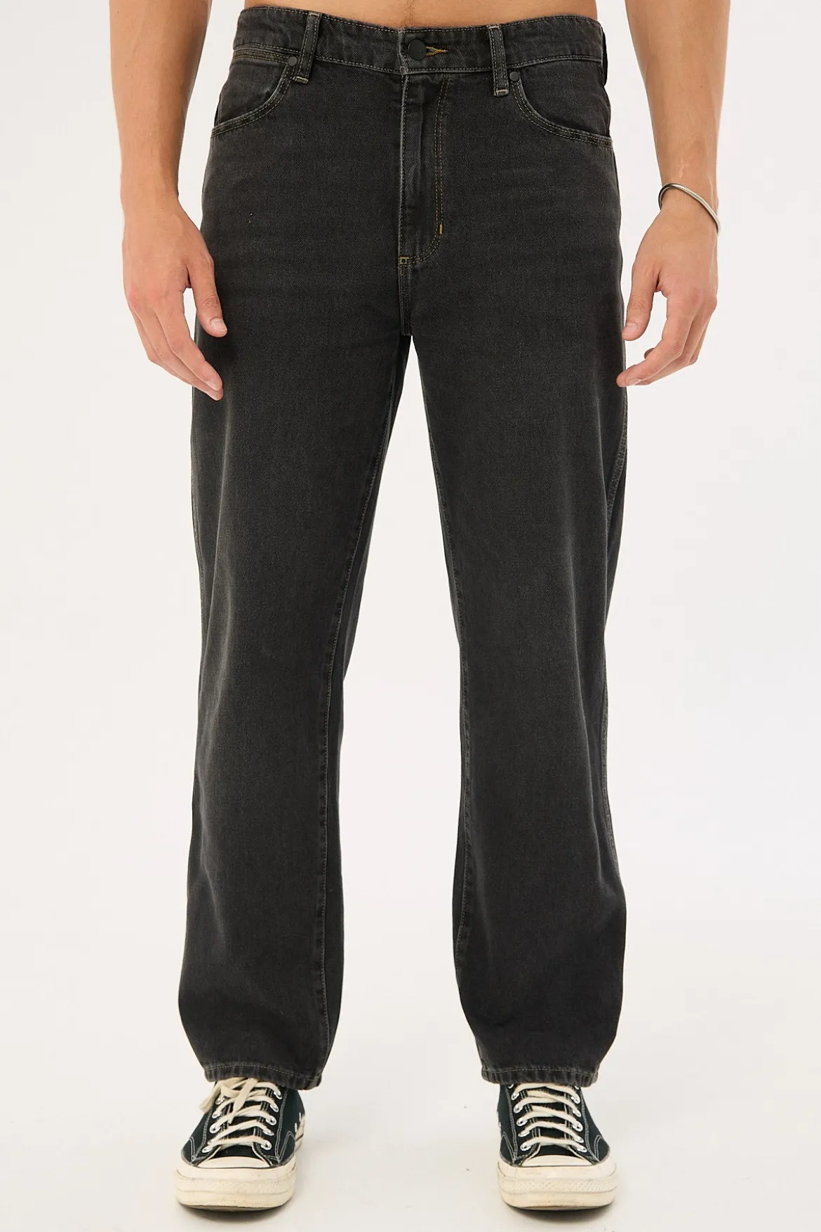 Slacker Straight Jean Dusk Black
