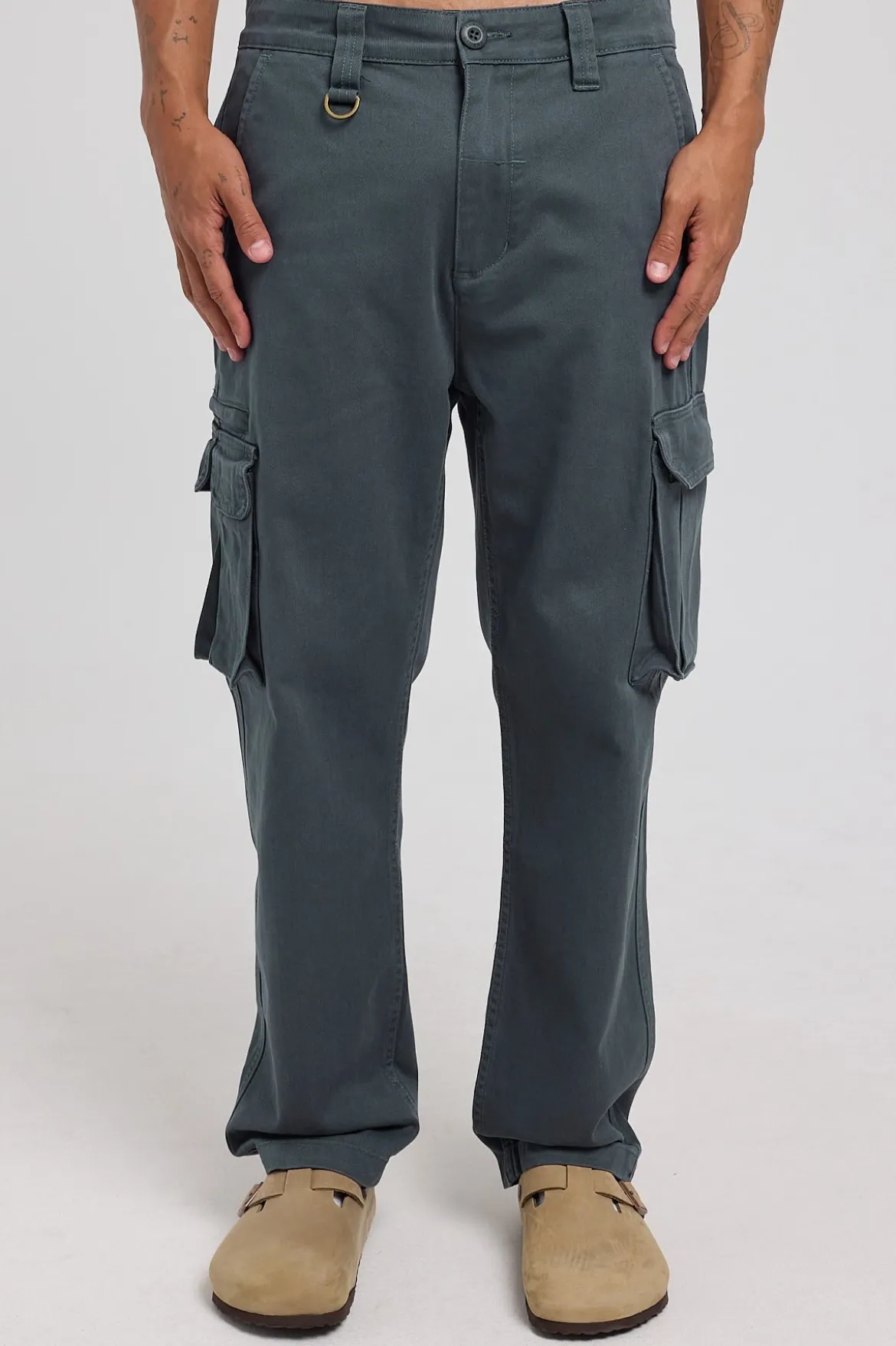 Slacker Union Cargo Pant Dark Slate