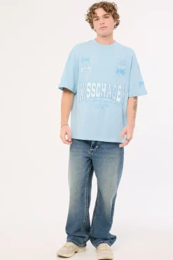 Slasher Street Tee Baby Blue