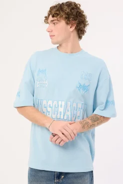 Slasher Street Tee Baby Blue