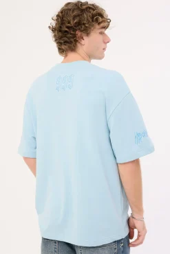 Slasher Street Tee Baby Blue