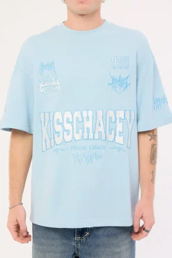 Slasher Street Tee Baby Blue