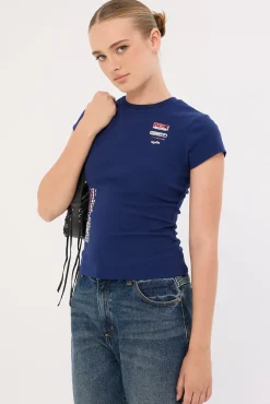 Slipstream Baby Tee Dark Navy