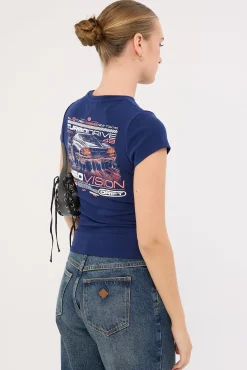 Slipstream Baby Tee Dark Navy