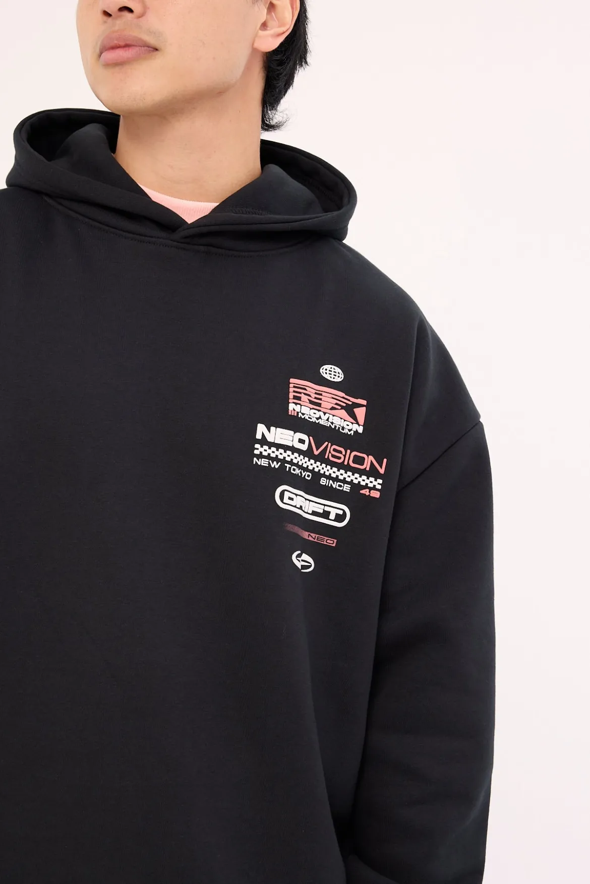 Slipstream Street Hoodie Black