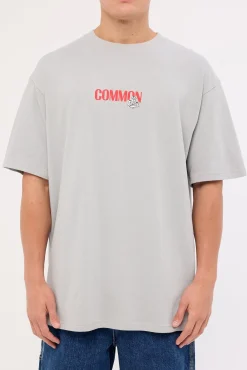 Slots Heavyweight Boxy Tee Ice Grey