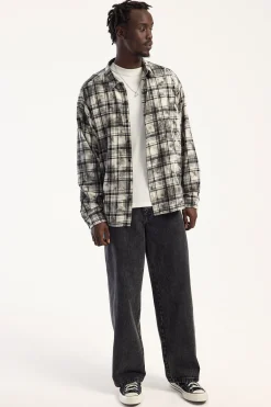 Sloucher Jean Black Rinse