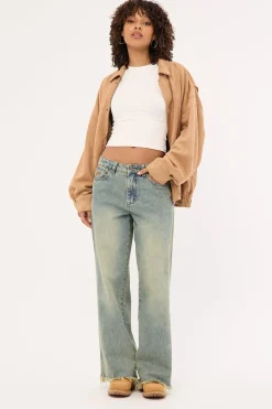 Sloucher Jean Hazard Blue