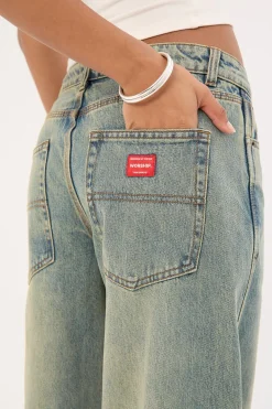 Sloucher Jean Hazard Blue