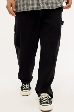 Smoko Baggy Denim Jean Washed Black