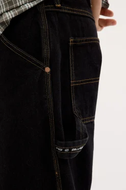 Smoko Baggy Denim Jean Washed Black
