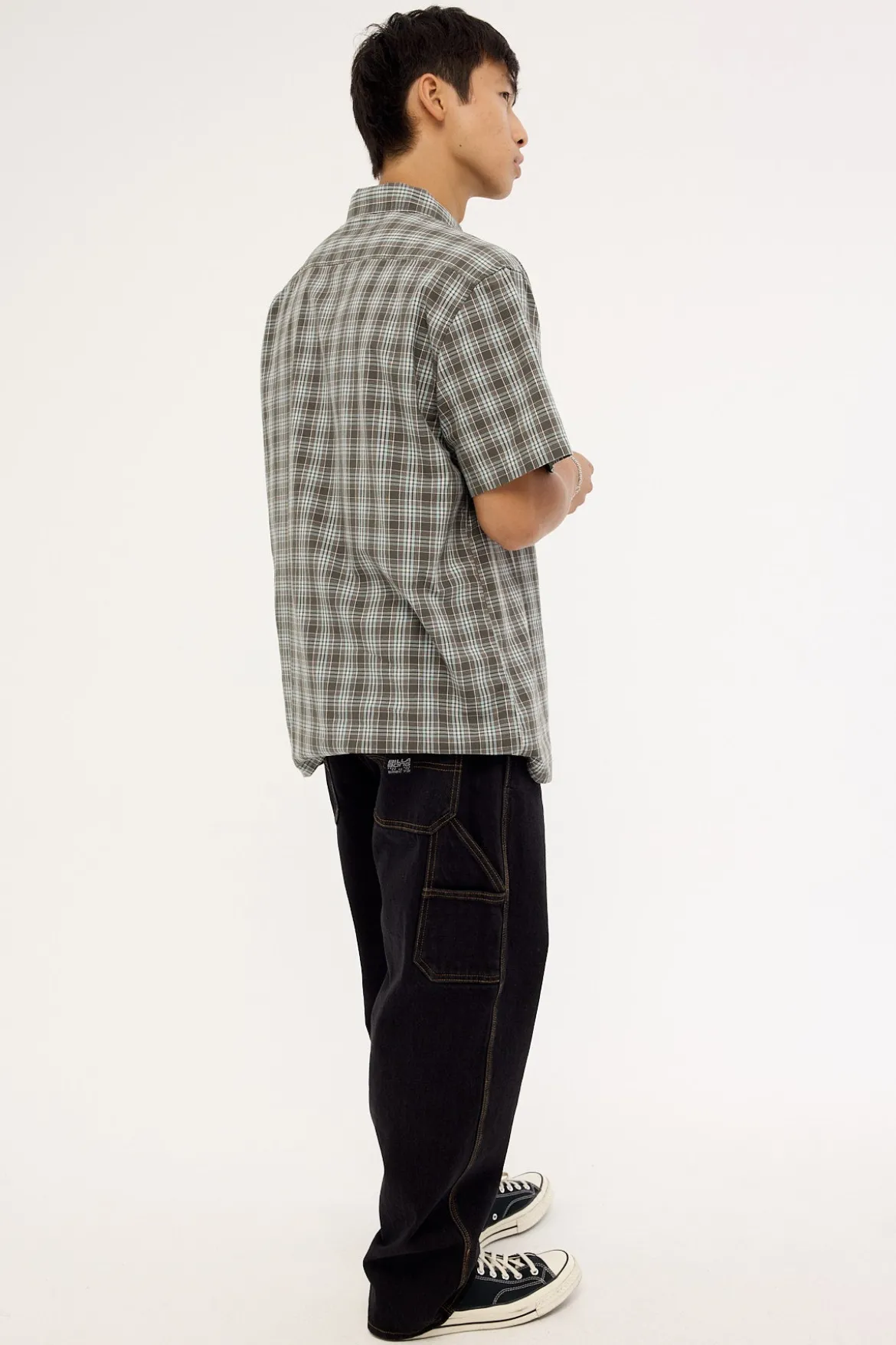 Smoko Baggy Denim Jean Washed Black