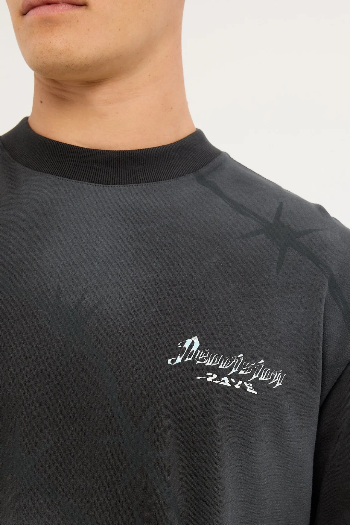 Snare Street Super Heavy Tee Sunfade Black