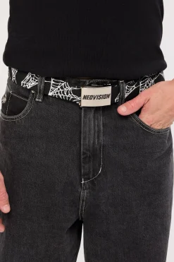 Snarl Reversible Web Belt Black