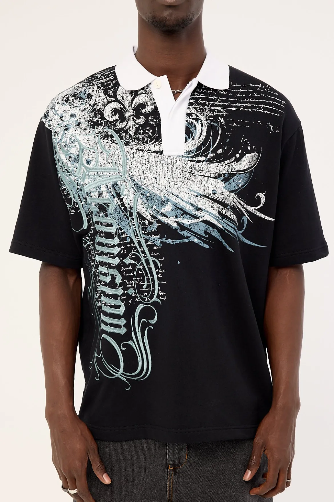 Soar Short Sleeve Rugby Polo Black