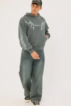 Solar Balloon Hoodie Mineral Carbon