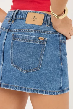 Sophie Mini Skirt Highway Blue
