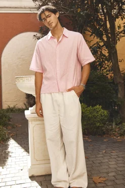 Sorrento Baggy Linen Pant White