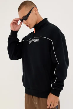 Spec 74 1/4 Zip Black