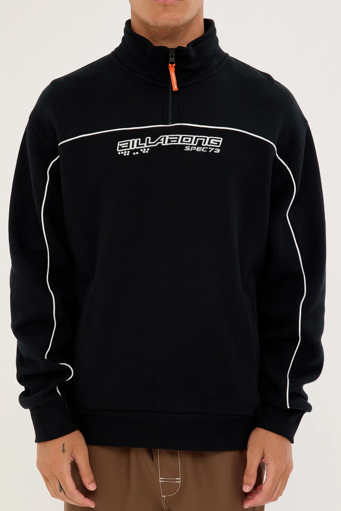 Spec 74 1/4 Zip Black