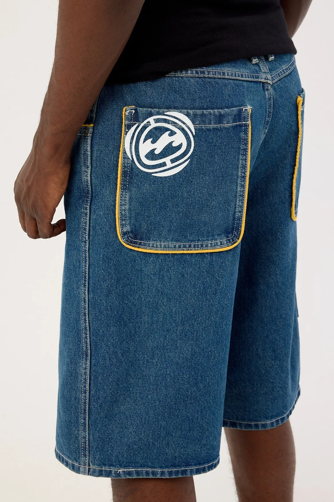 Spec 73 Bag Dog Denim Short Ocean Wash