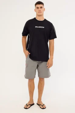 Spec 73 Piped Tee Black