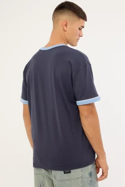 Spec 73 Ringer Tee Vintage Navy