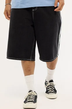 Spec 73 Signals Denim Short Washed Black