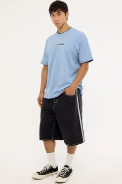 Spec 73 Signals Denim Short Washed Black