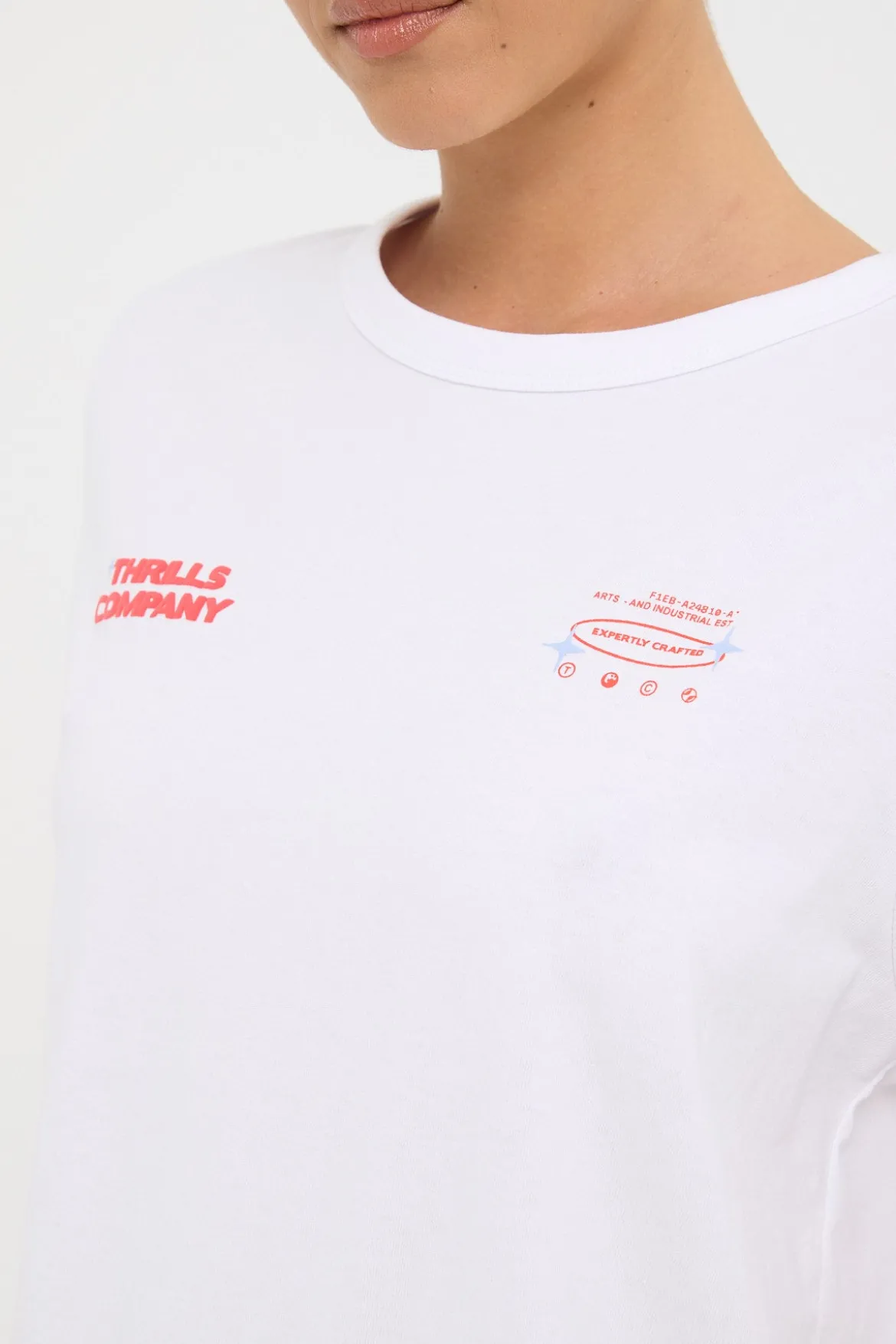 Specialty Service Relaxed Tee White