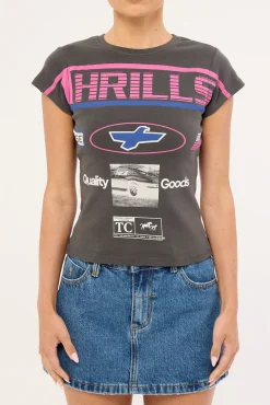 Speed Kills Club Tee Merch Black
