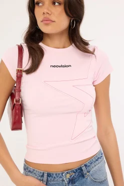 Spire Baby Tee Pink