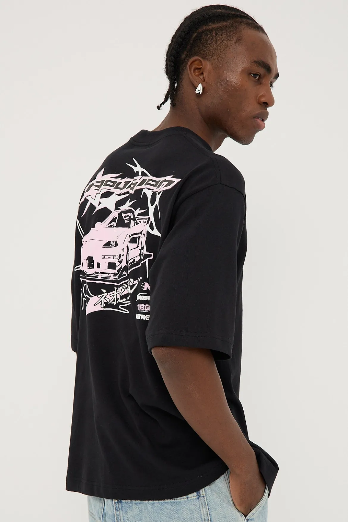 Spoiler Street Super Heavy Tee Black
