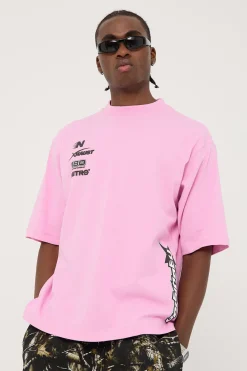 Spoiler Street Super Heavy Tee Pink