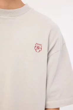 Sporting Brushed Easy Tee Washed Ice Grey