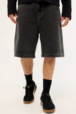 Spray Bull Denim 91 Short Washed Black