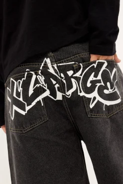 Spray Bull Denim 91 Short Washed Black