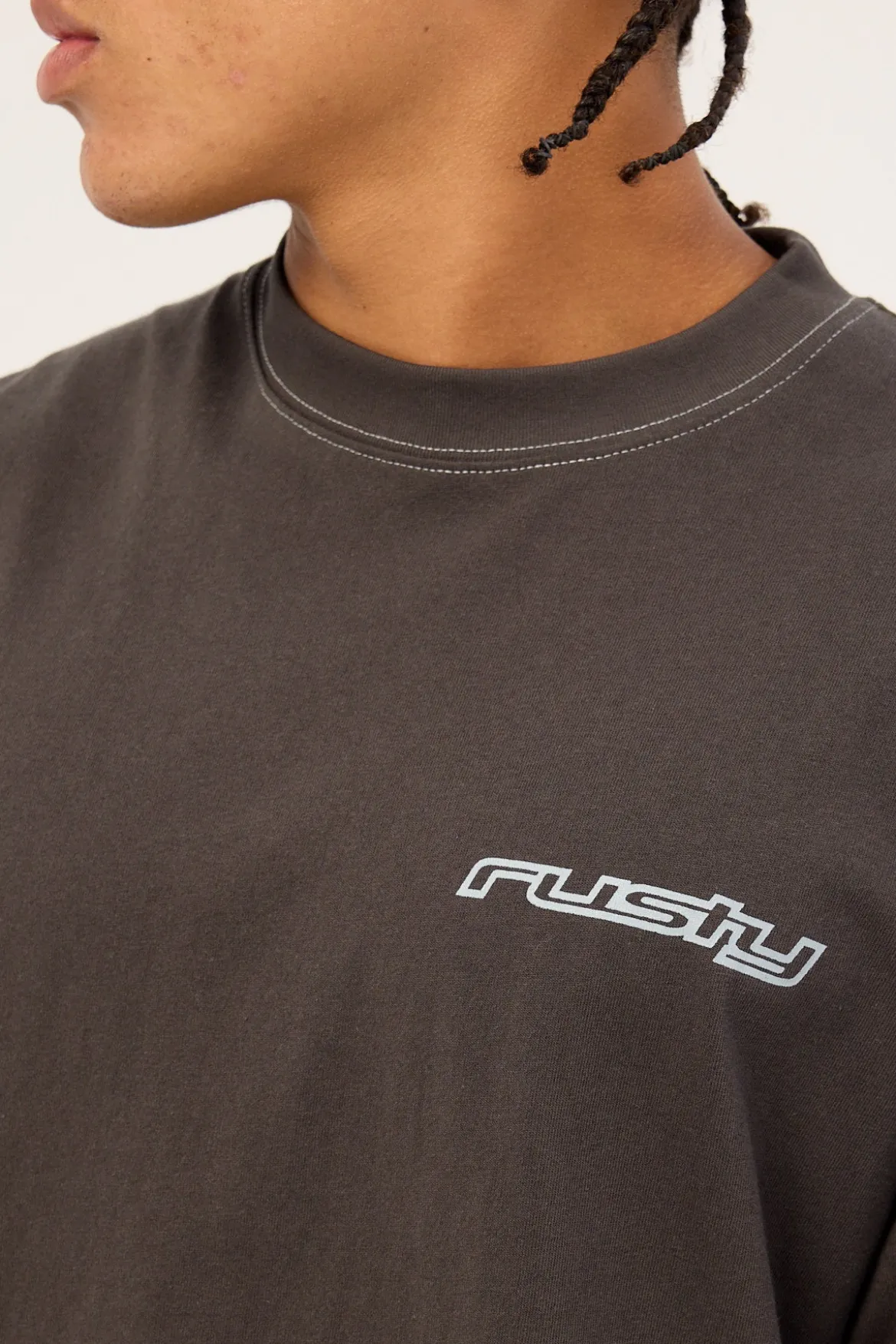 Spyro 2.0 Cropped Tee Charcoal