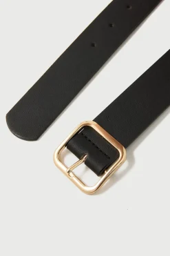 Square Essential Belt Black