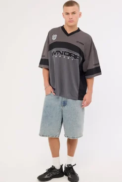 Stadium Quarterback Jersey Iron/Black