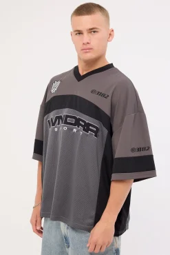 Stadium Quarterback Jersey Iron/Black